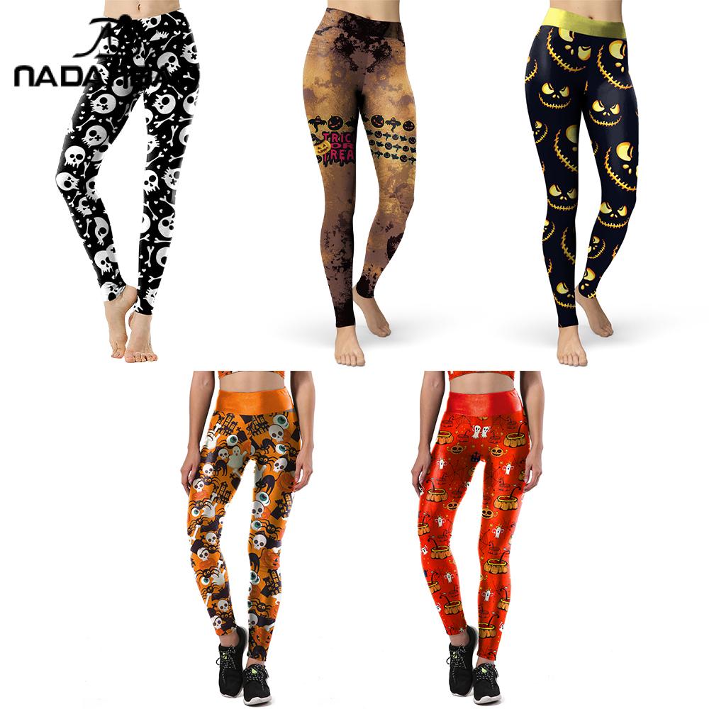 Nadanbao Skull Ghost Printed W - Yoga Fitness Holiday 리뷰 및 가격
