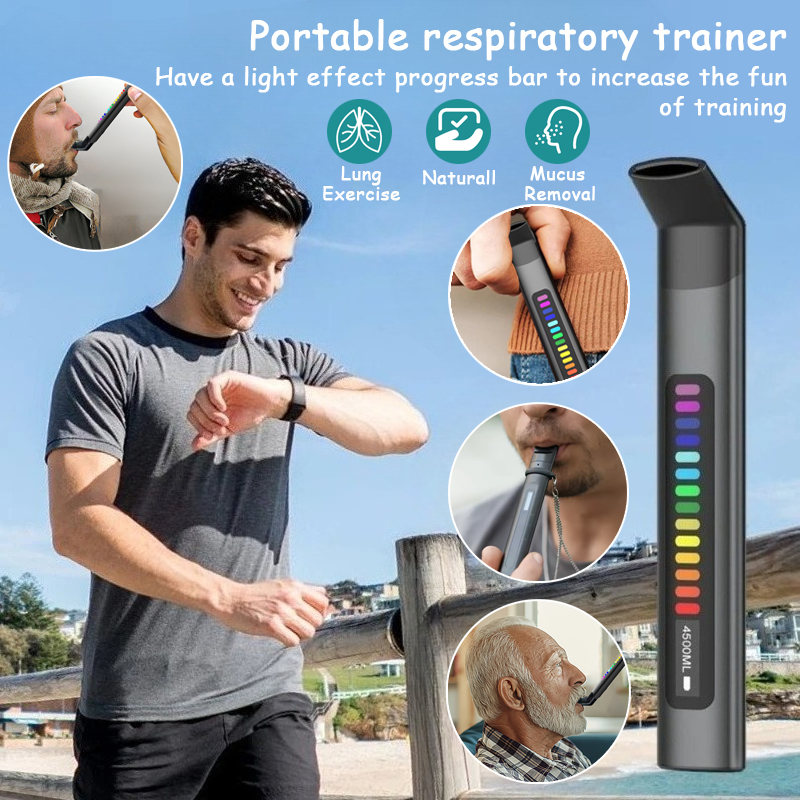 Electronic Breathing Trainer R - Yoga Fitness Exercises 리뷰 및 가격