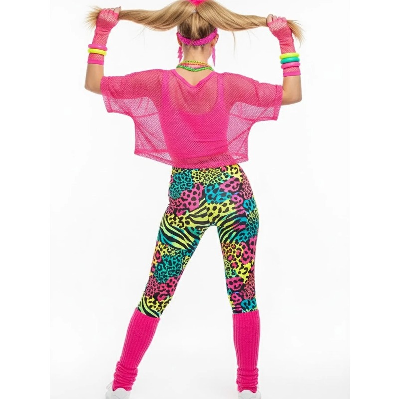 1980s Retro Dance Party Wear B - Yoga Fitness Holiday 리뷰 및 가격