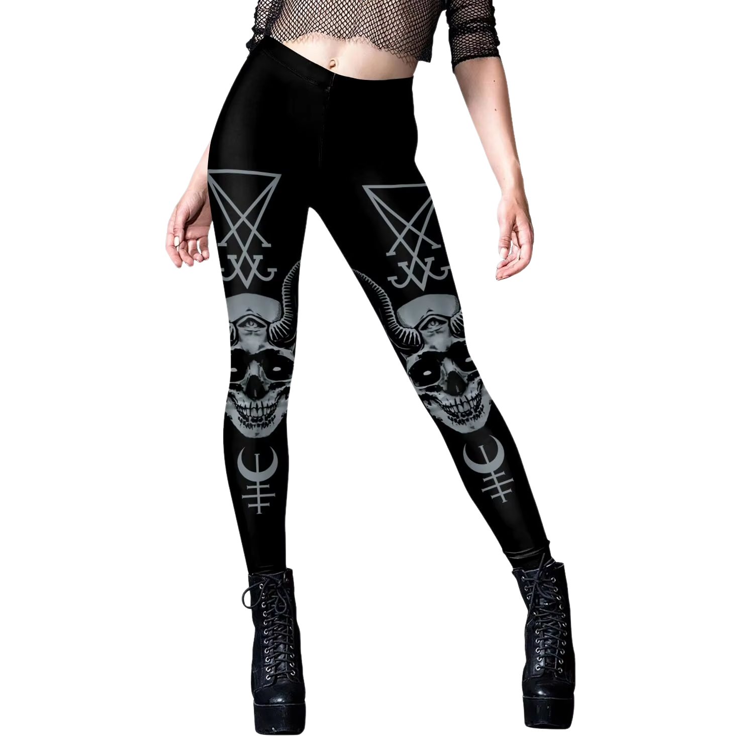 Gothic Women Leggings Sexy Mid - Yoga Fitness Holiday 리뷰 및 가격