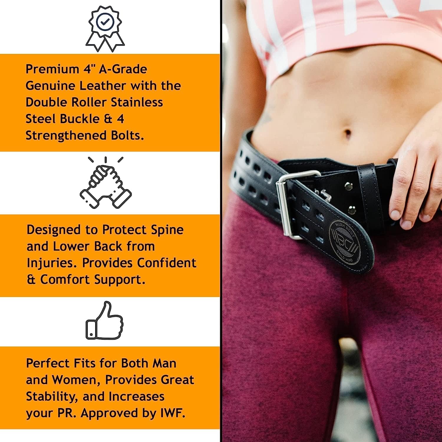 Leather Weight Lifting Belt fo - Weight Lifting Belt 리뷰 및 가격