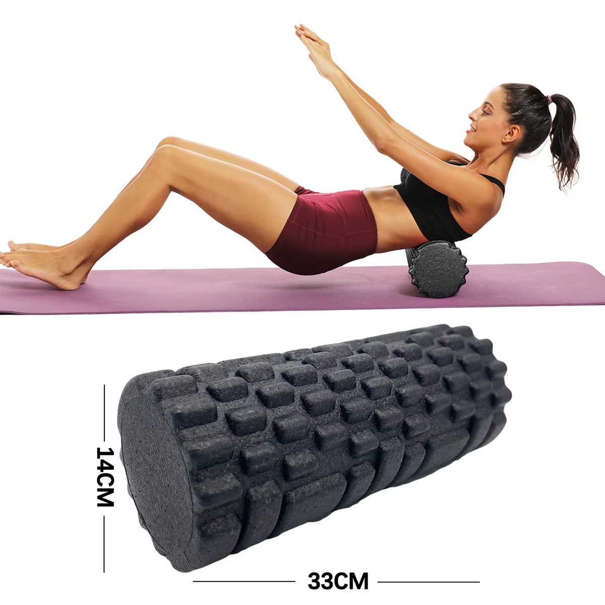 30/33cm Fitness Foam Roller Yo - Yoga Fitness Exercises 리뷰 및 가격