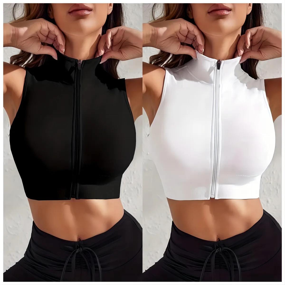 Women's 2-piece Set Close-fitt - Yoga Fitness Exercises 리뷰 및 가격