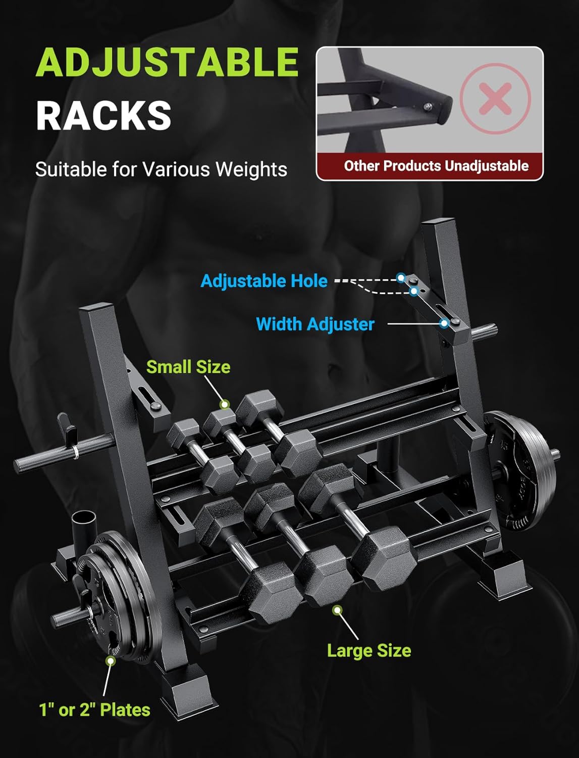 Home Gym Use, Solid Material,  - Adjustable Dumbbells 리뷰 및 가격
