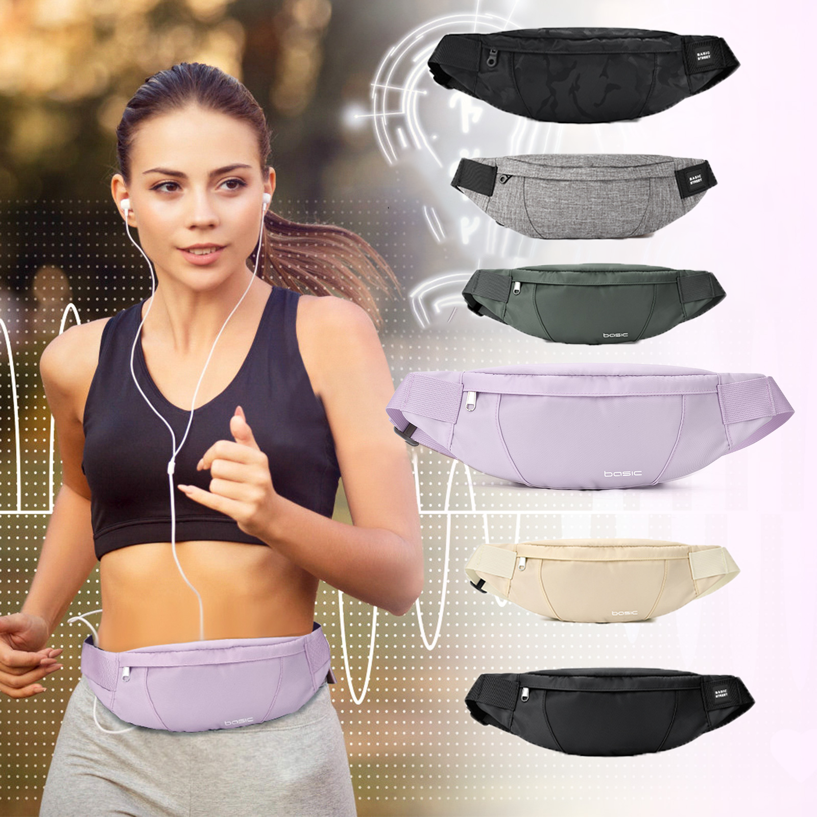 Fashion Running Waist Bag Wate - Weight Lifting Belt 리뷰 및 가격