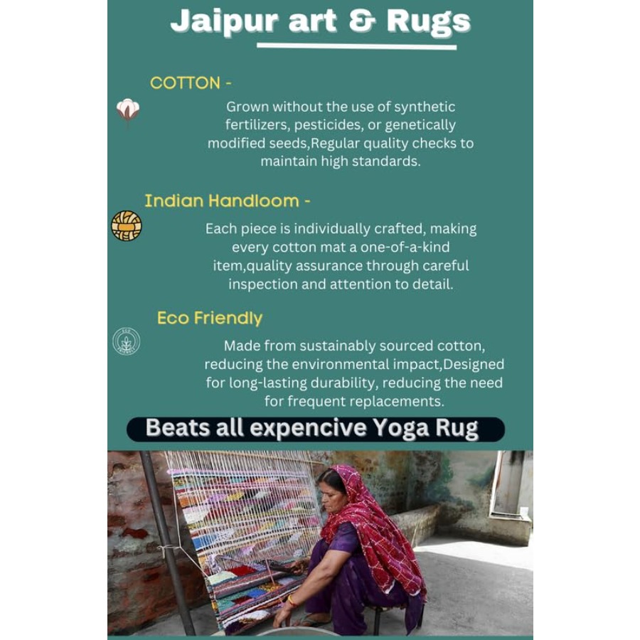 Jaipur art and Rugs Organic Co - Yoga Fitness Jaipur 리뷰 및 가격