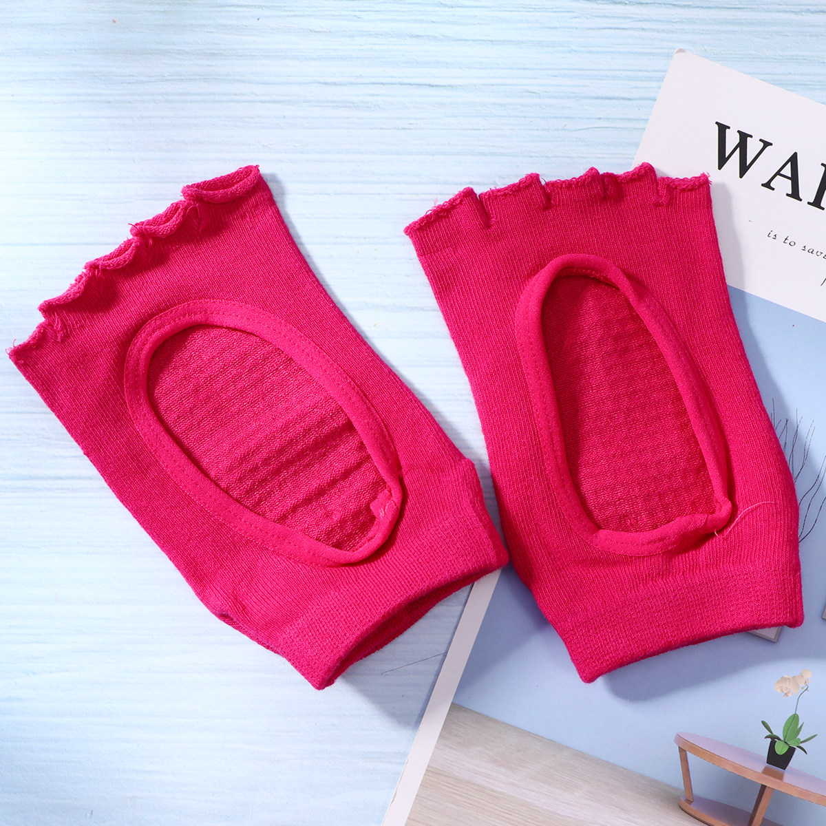 1Pair Yoga Socks Breathable Co - Yoga Fitness Exercises 리뷰 및 가격