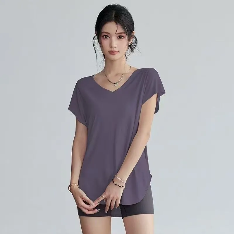 Women's Slimming Round Neck Yo - Yoga Fitness Exercises 리뷰 및 가격